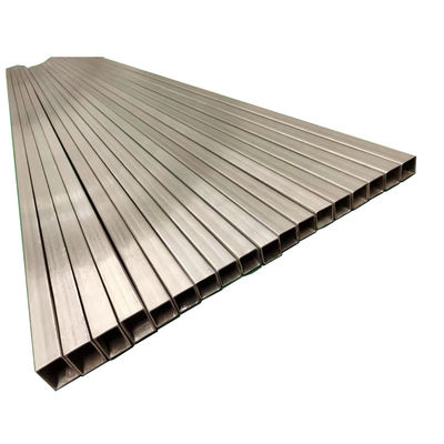 quality  Seamless Industry Square Titanium Pipe Titanium Tube Sb 338 GR 2 factory