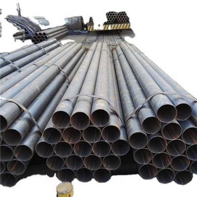 quality  High Quality 40 Inch Gas Schedule ERW Welded 6 Carbon Black Steel Pipe Transmission factory