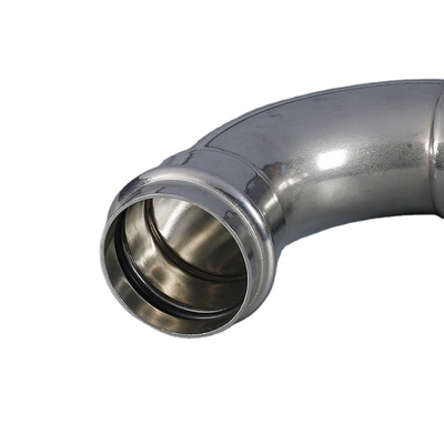Fluid Stainless steel 304/316 press fitting Elbow Double Press Fit Fittings Pipe Factory Good Price Promotion