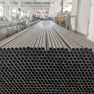 Titanium Tube Titanium Tube Heat Exchanger Exhaust Muffler Pipe Seamless Titanium Exhaust